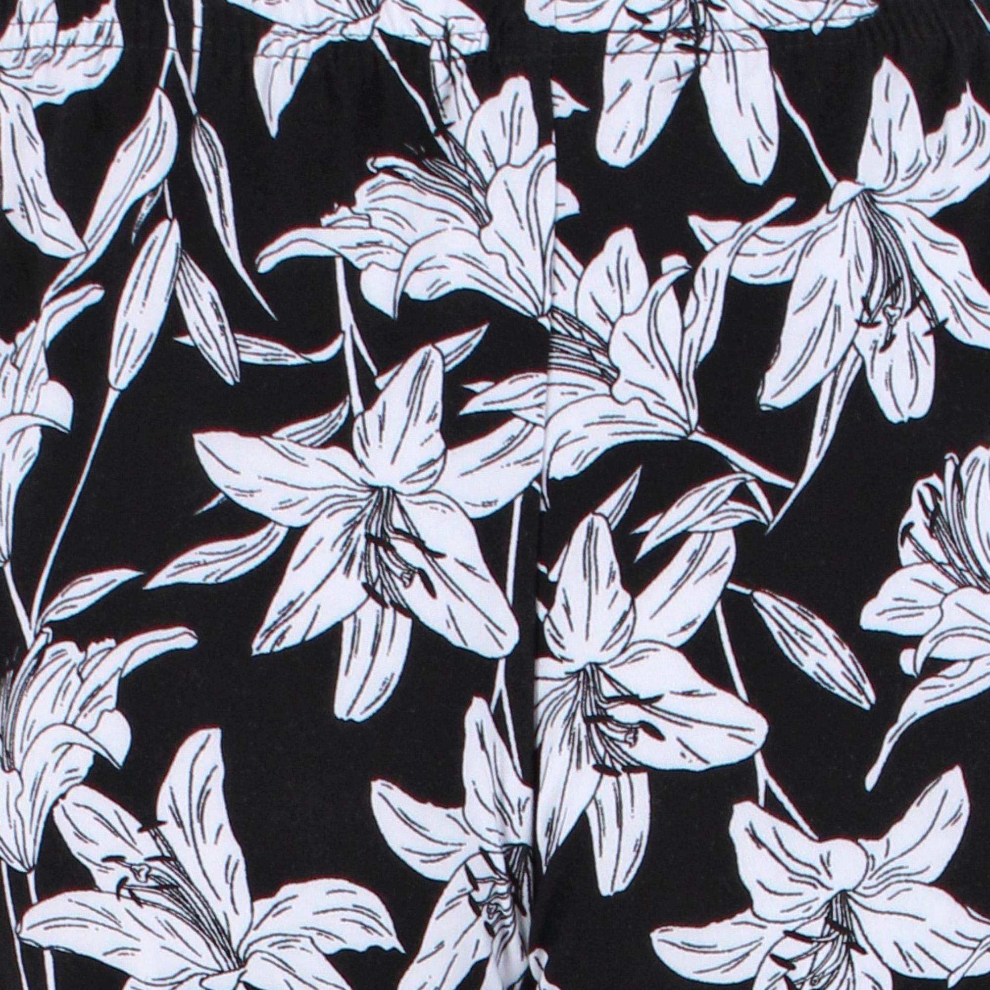 CTM® Women's Lillies Pajama Pants by Not A Morning Person - Black