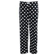 Women's Polka Dot Velour Pajama Pants