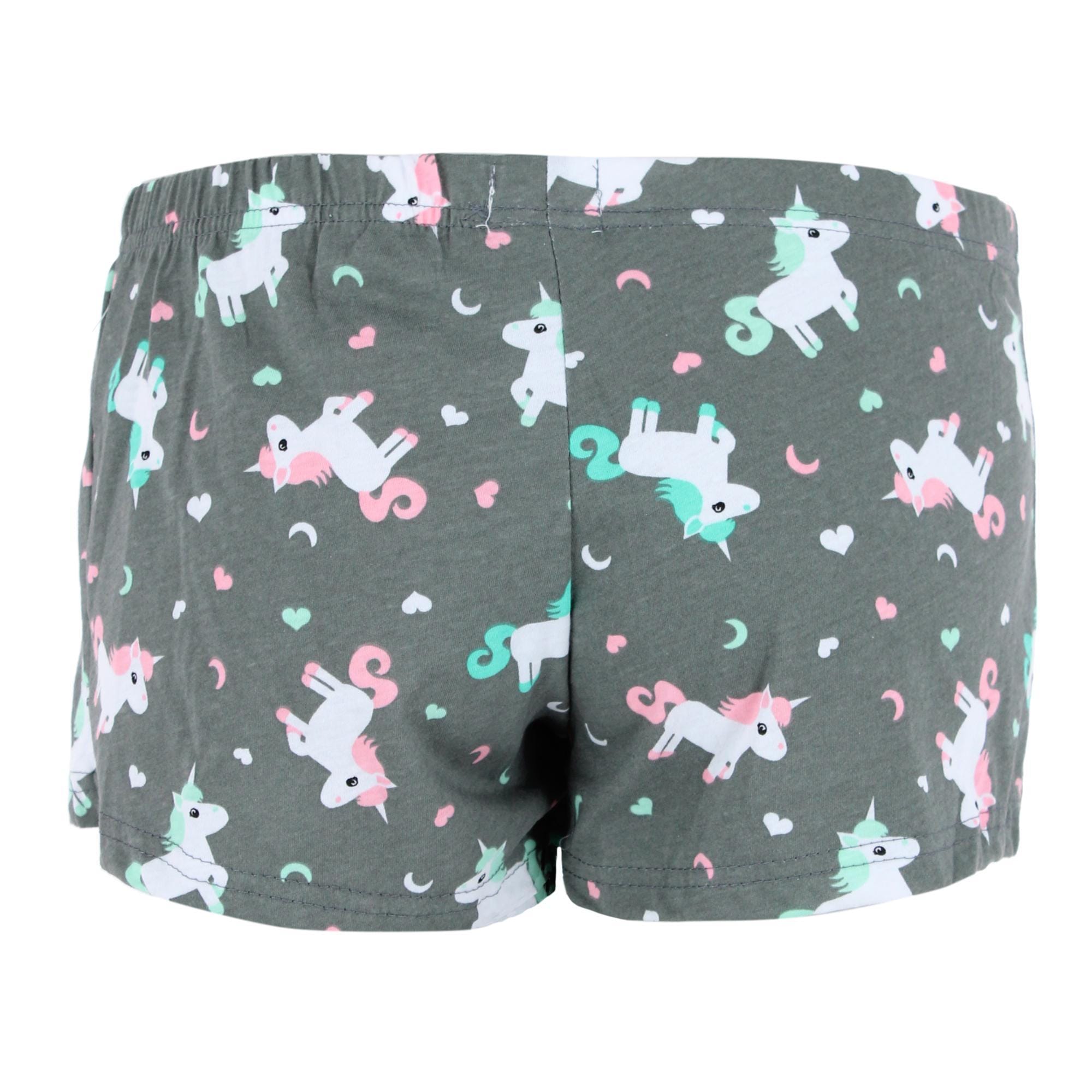 Roll Outta Bed Women's Novelty Print Sleep Shorts - Gray