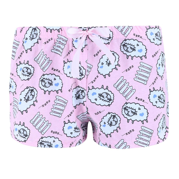 Women's Novelty Print Sleep Shorts