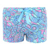 Women's Printed Poly Suede Sleep Shorts