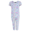 Women's Plus Size Patchwork Hearts Capri Set