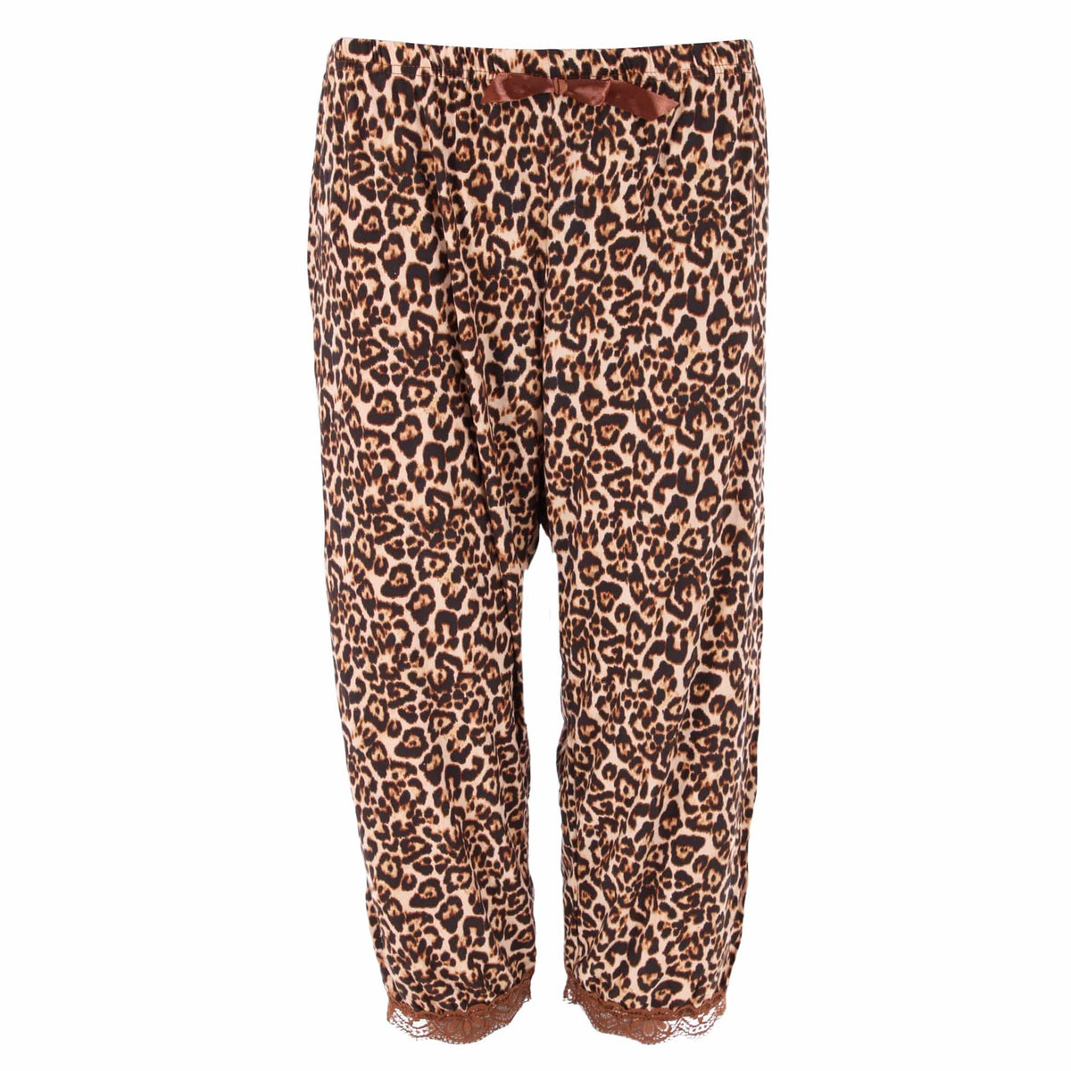 Overslept Women's Plus Size Tired as a Mother Capri Pajama Set by Overslept - Brown