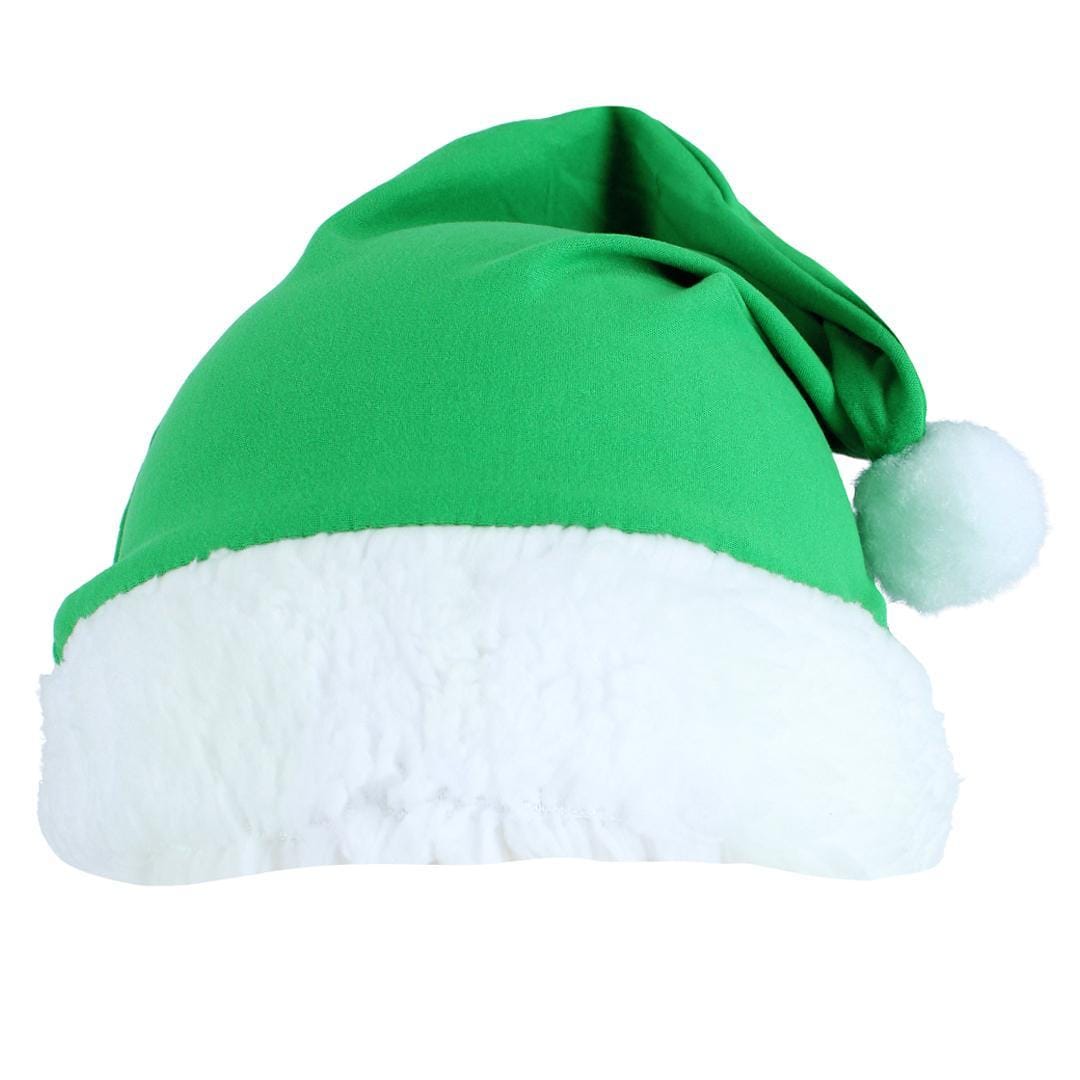 em & alfie Women's Christmas Elf Pajama Set with Matching Hat - Green