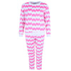 Women's Plush Heart Print Pajama Set