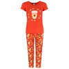 Women's Pumpkin Spice Short Sleeve Pajama Set