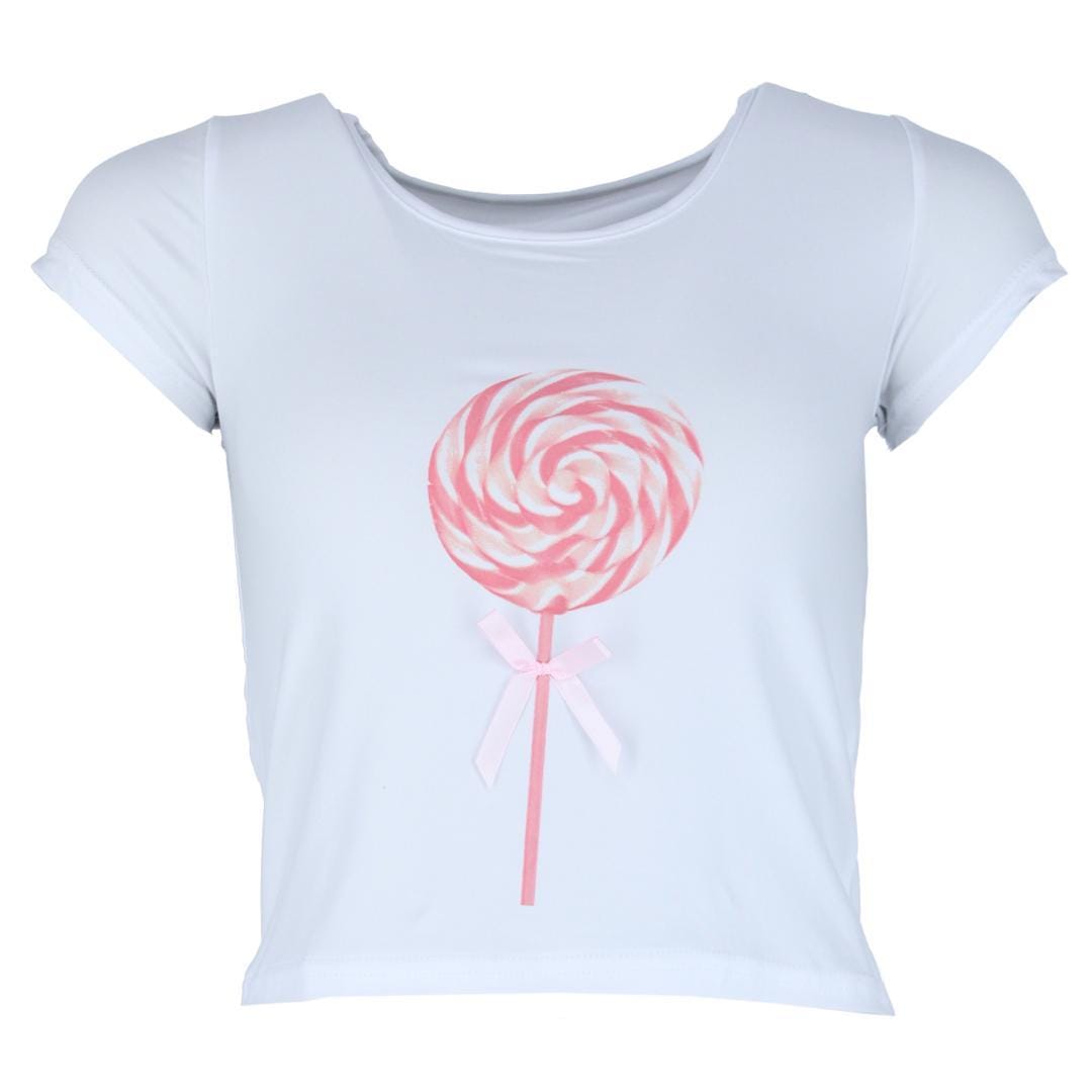 Not a Morning Person Women's Bow Baby Tee and Striped Pants Pajama Set - Pink Lolli