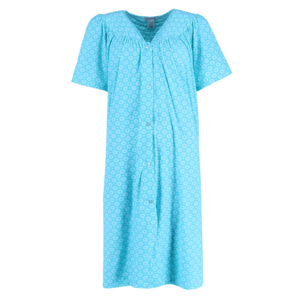 Women's Blue Duster Gown