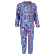 Women's Peacock Swirl Pajama Set