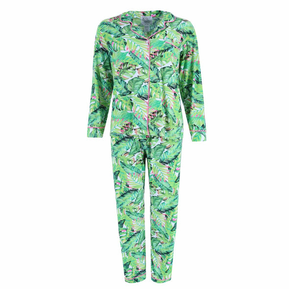 Women's Hawaiian Notch Pajama Set
