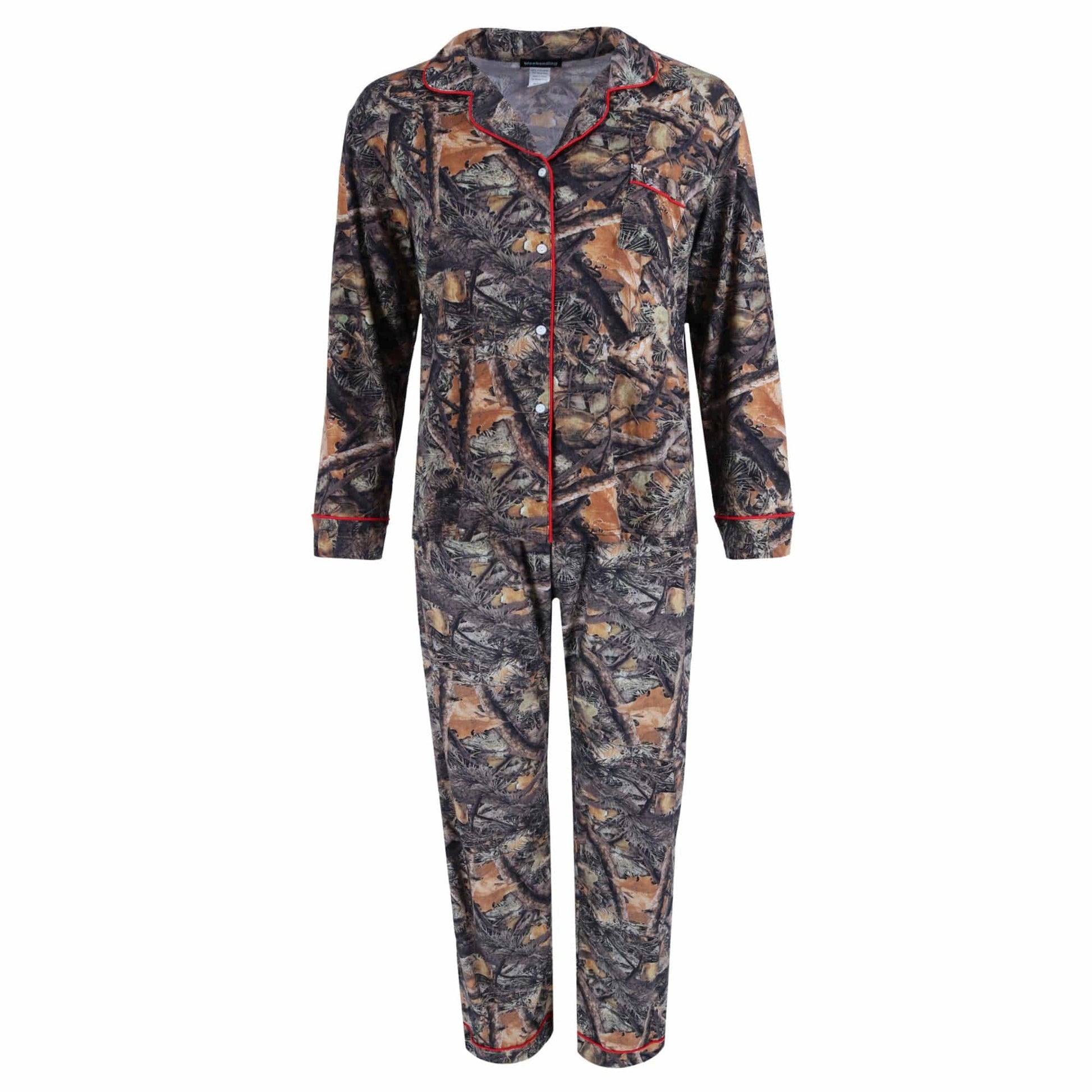 Weekending Women's Camo Print Pajama Set - Camo