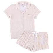Womens I Love Breakfast Short Sleeve Pajama Set by Not A Morning Person