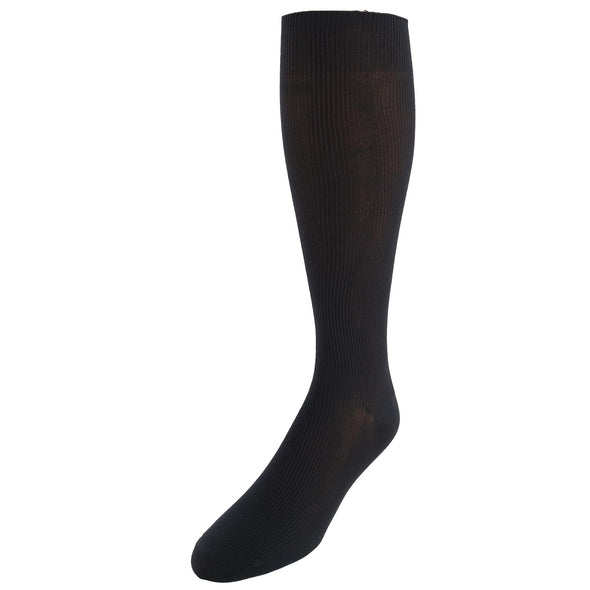Men's Ribbed Dress Over the Calf Socks