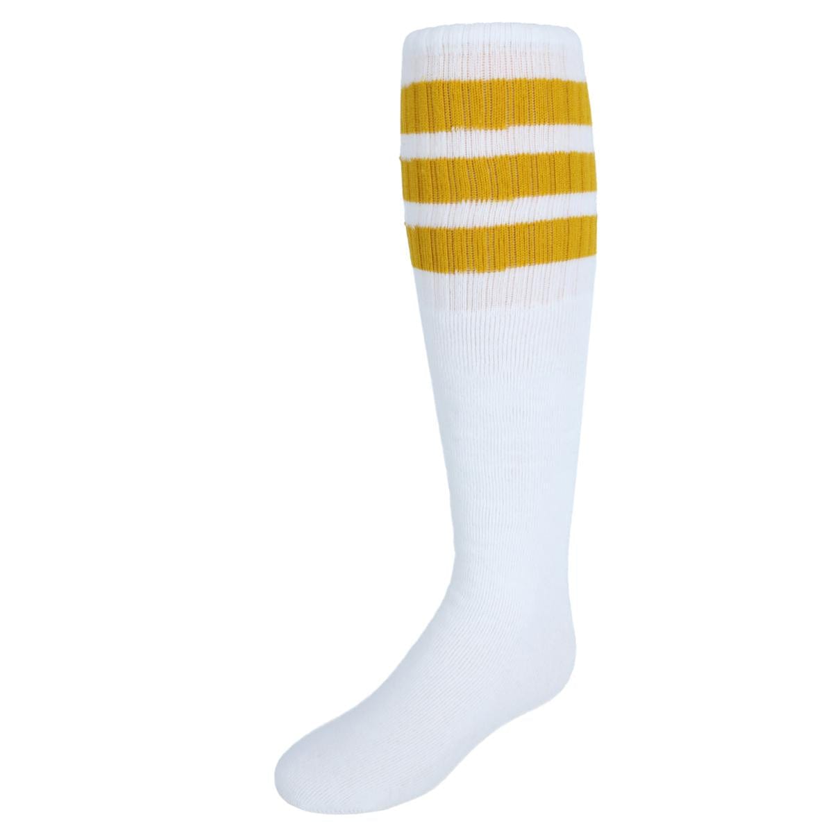 Jefferies Socks Kid's Striped Knee-High Tube Socks (1 Pair) - Yellow