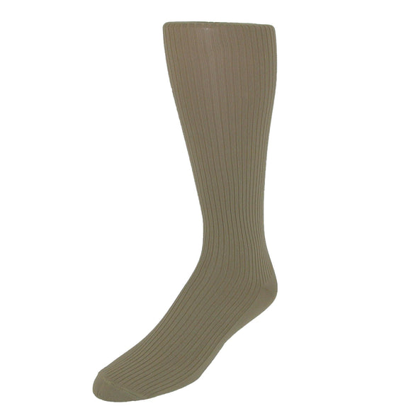 Men's Microfiber Over the Calf Dress Socks (2 Pair Pack)