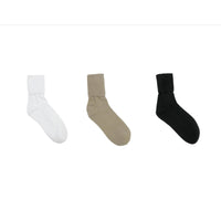 Black, Khaki, and White