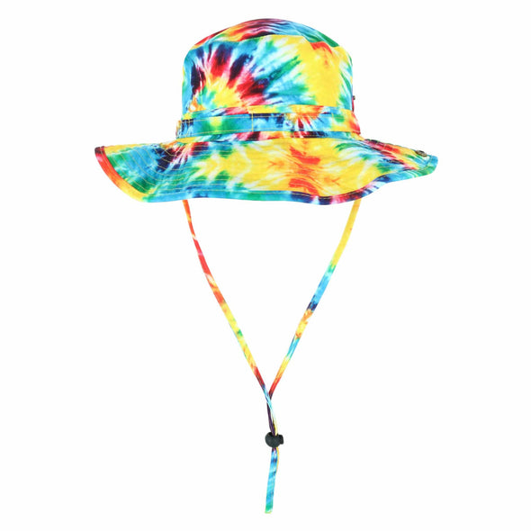Adult Tie Dye Boonie Hat with Chin Cord