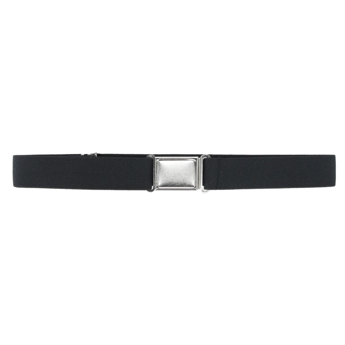 CTM® Kids' Adjustable Elastic Belt with Magnetic Buckle - Black