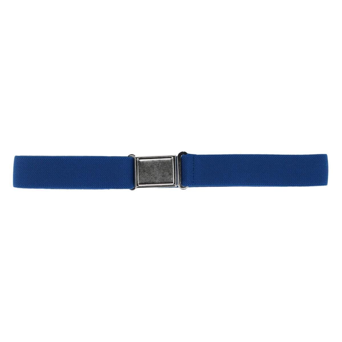 CTM® Kids' Adjustable Elastic Belt with Magnetic Buckle - Blue