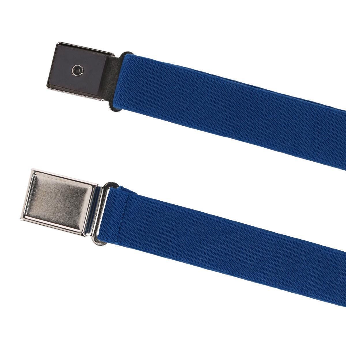 CTM® Kids' Adjustable Elastic Belt with Magnetic Buckle - Blue