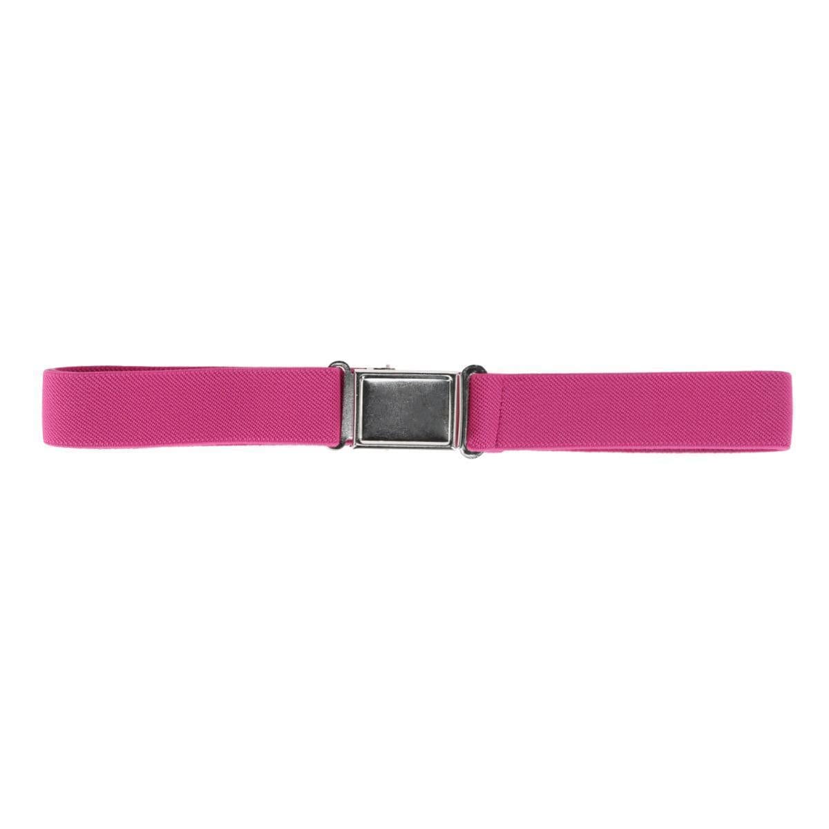 CTM® Kids' Adjustable Elastic Belt with Magnetic Buckle - Fuchsia