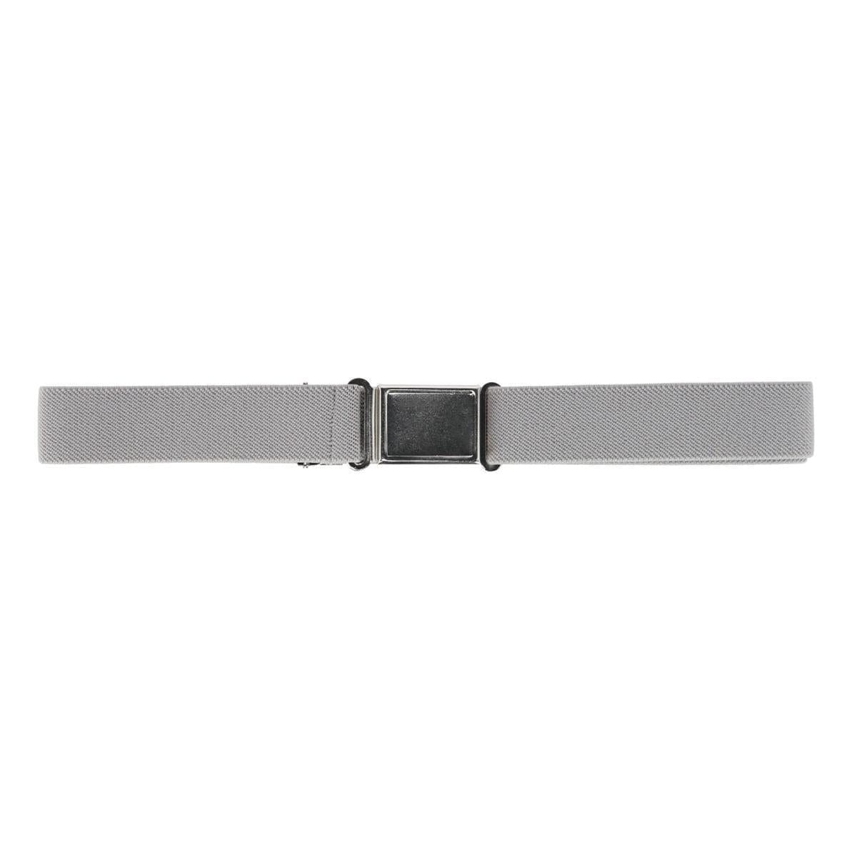 CTM® Kids' Adjustable Elastic Belt with Magnetic Buckle - Light Grey