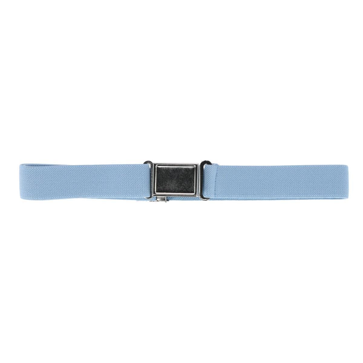 CTM® Kids' Adjustable Elastic Belt with Magnetic Buckle - Light Blue