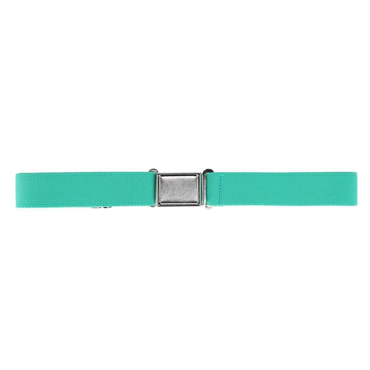 CTM® Kids' Adjustable Elastic Belt with Magnetic Buckle - Mint Green