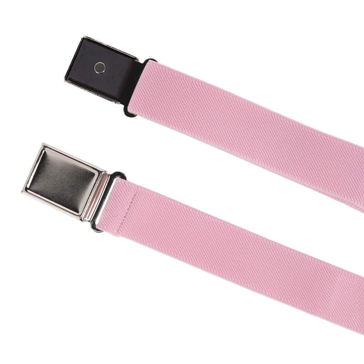 CTM® Kids' Adjustable Elastic Belt with Magnetic Buckle - Pink