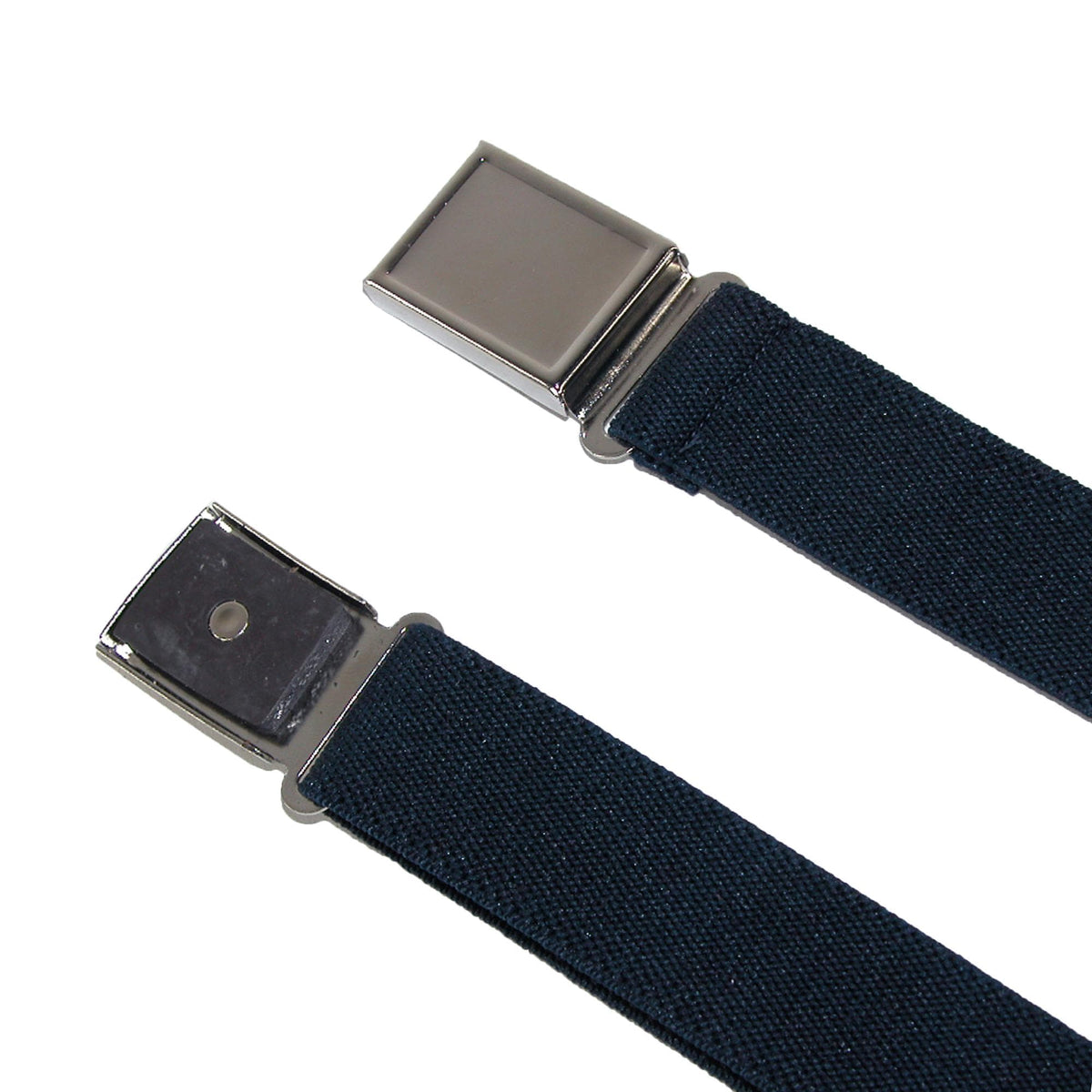 CTM® Kids' Adjustable Elastic Belt with Magnetic Buckle (Pack of 3) - Black