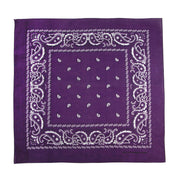 Classic Cotton Paisley Bandana - All-Purpose Function and Style