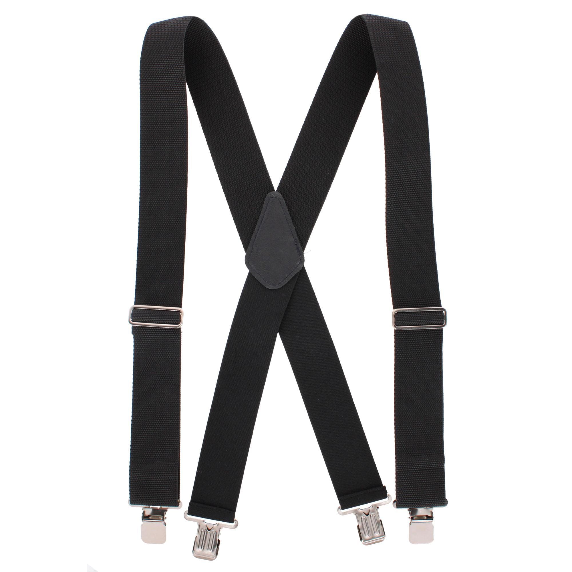 CTM® Men's Made in USA 2-Inch Heavy Duty Construction Suspenders