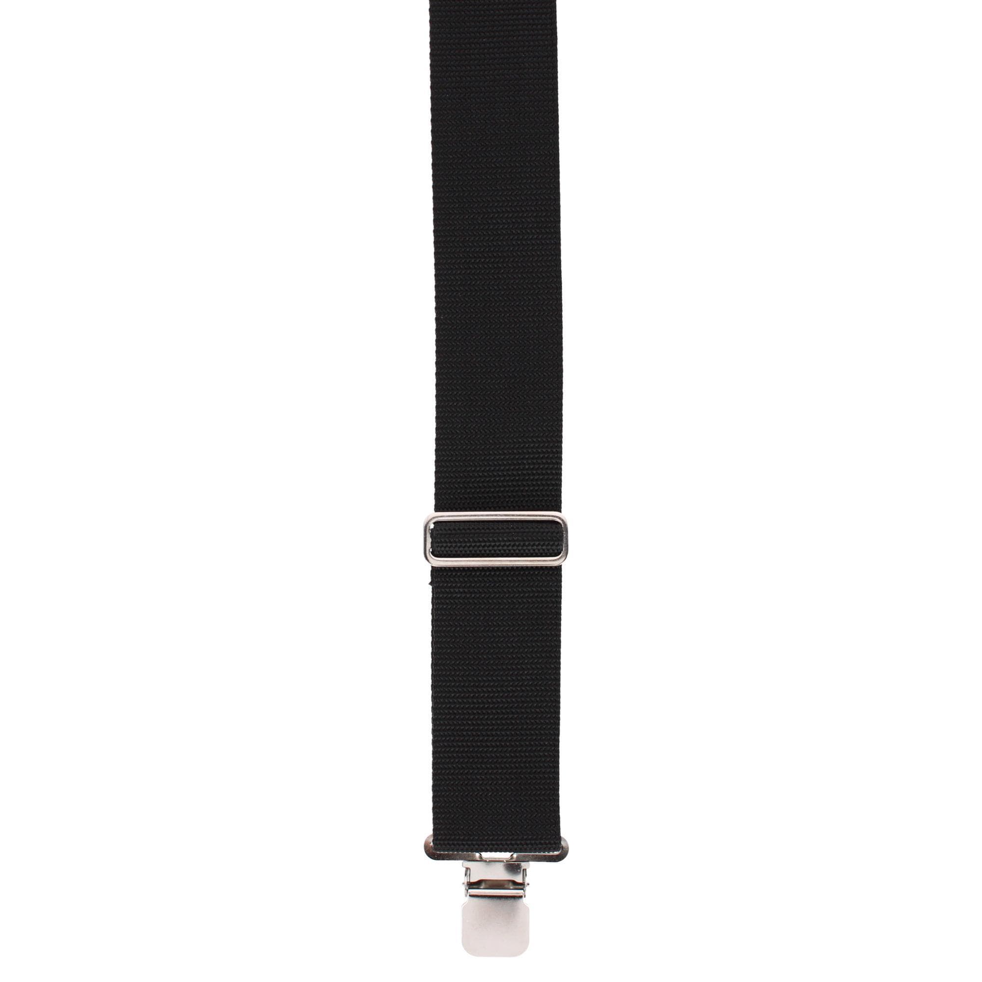 CTM® Men's Made in USA 2-Inch Heavy Duty Construction Suspenders - Black