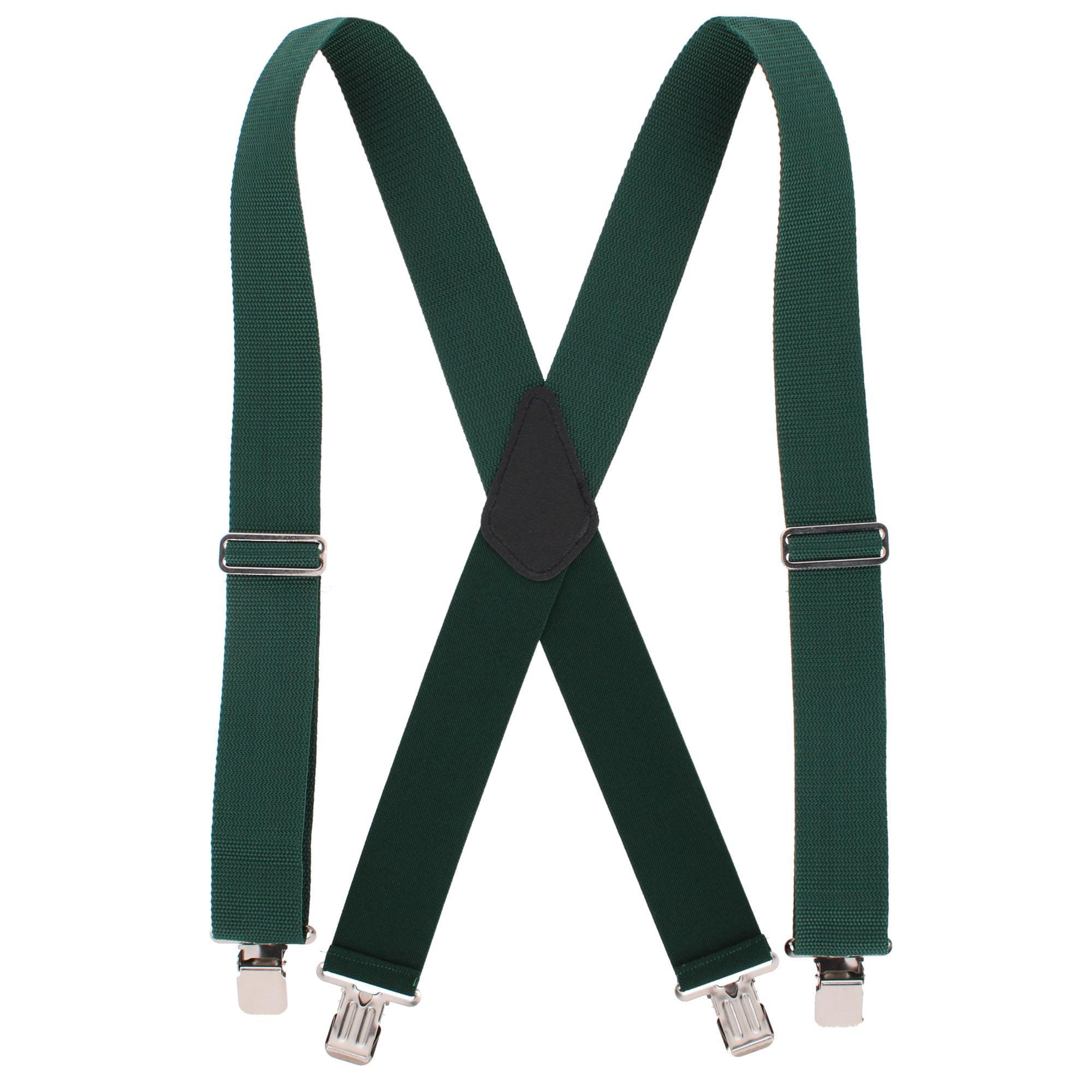 CTM® Men's Made in USA 2-Inch Heavy Duty Construction Suspenders