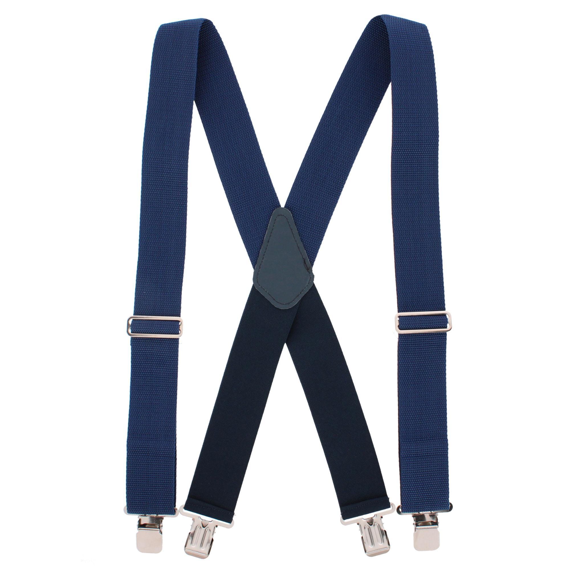CTM® Men's Made in USA 2-Inch Heavy Duty Construction Suspenders