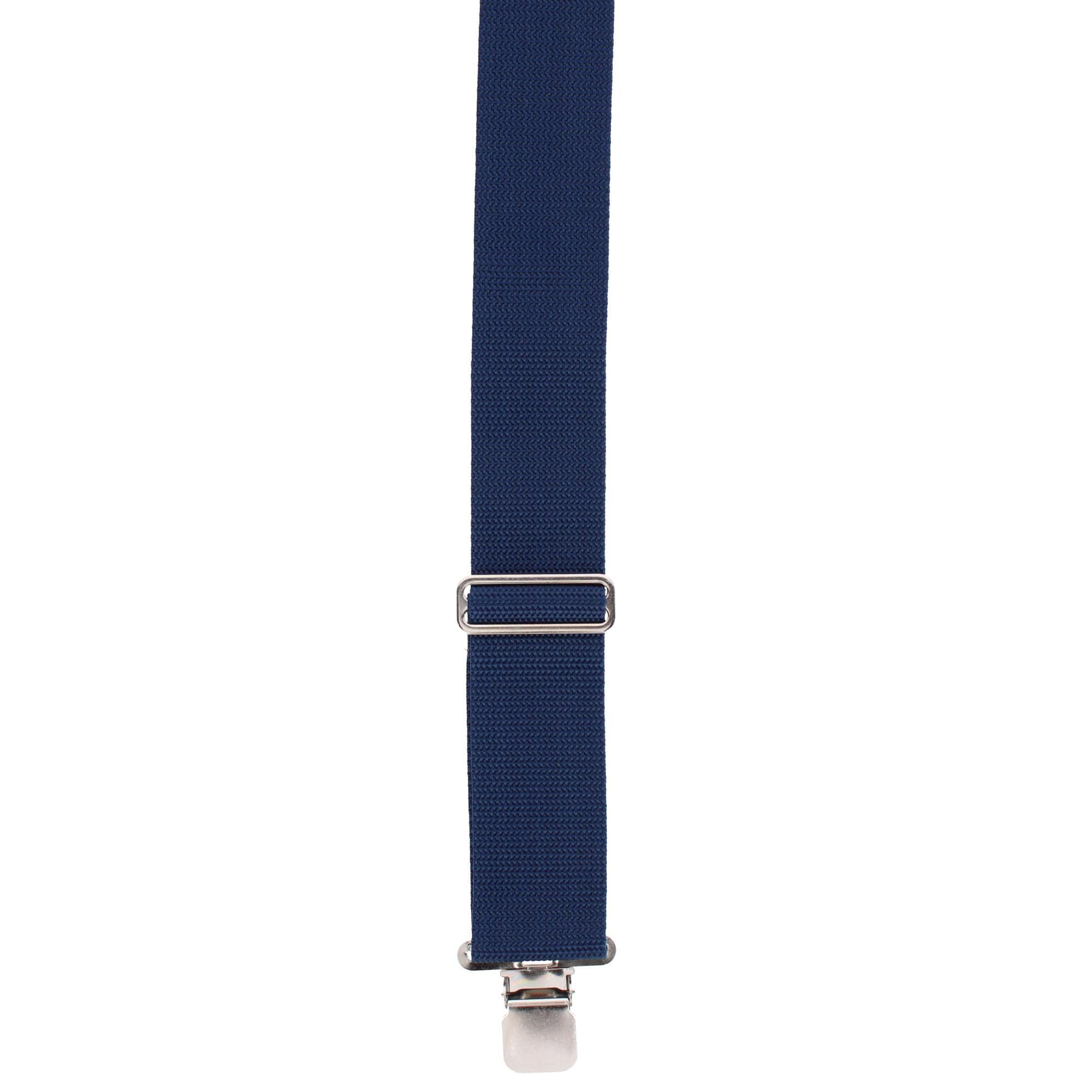 CTM® Men's Made in USA 2-Inch Heavy Duty Construction Suspenders - Navy