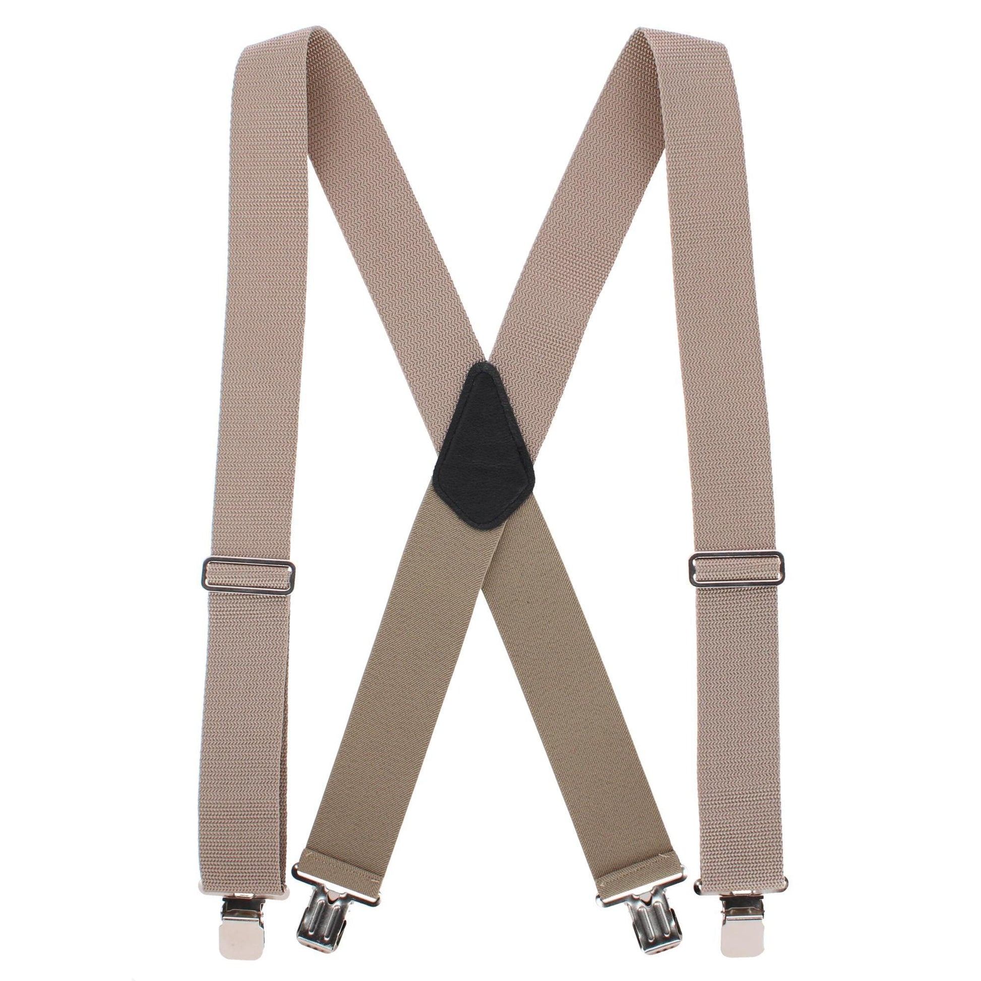 CTM® Men's Made in USA 2-Inch Heavy Duty Construction Suspenders