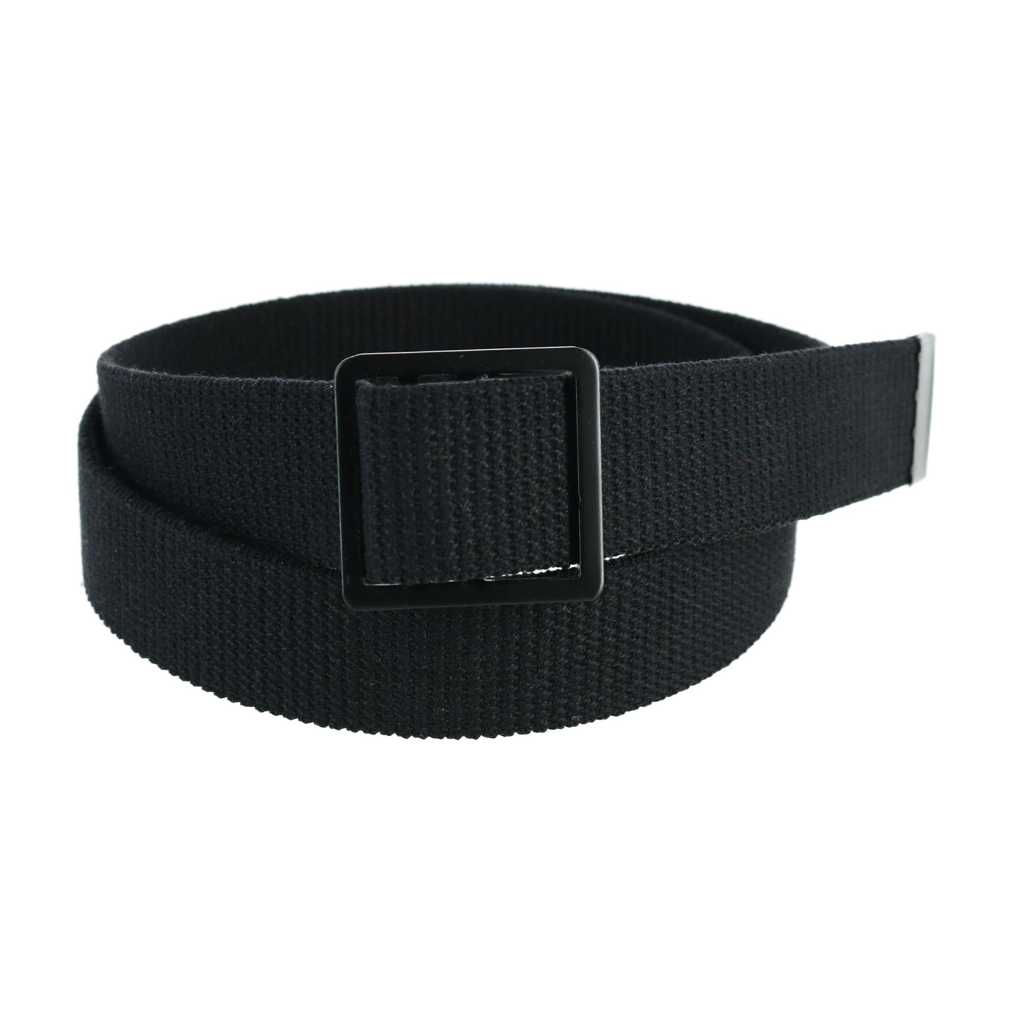 CTM® Men's Military Grade Belt with Open Face Buckle