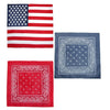 American Flag and Paisley Bandana Kit (Pack of 3)