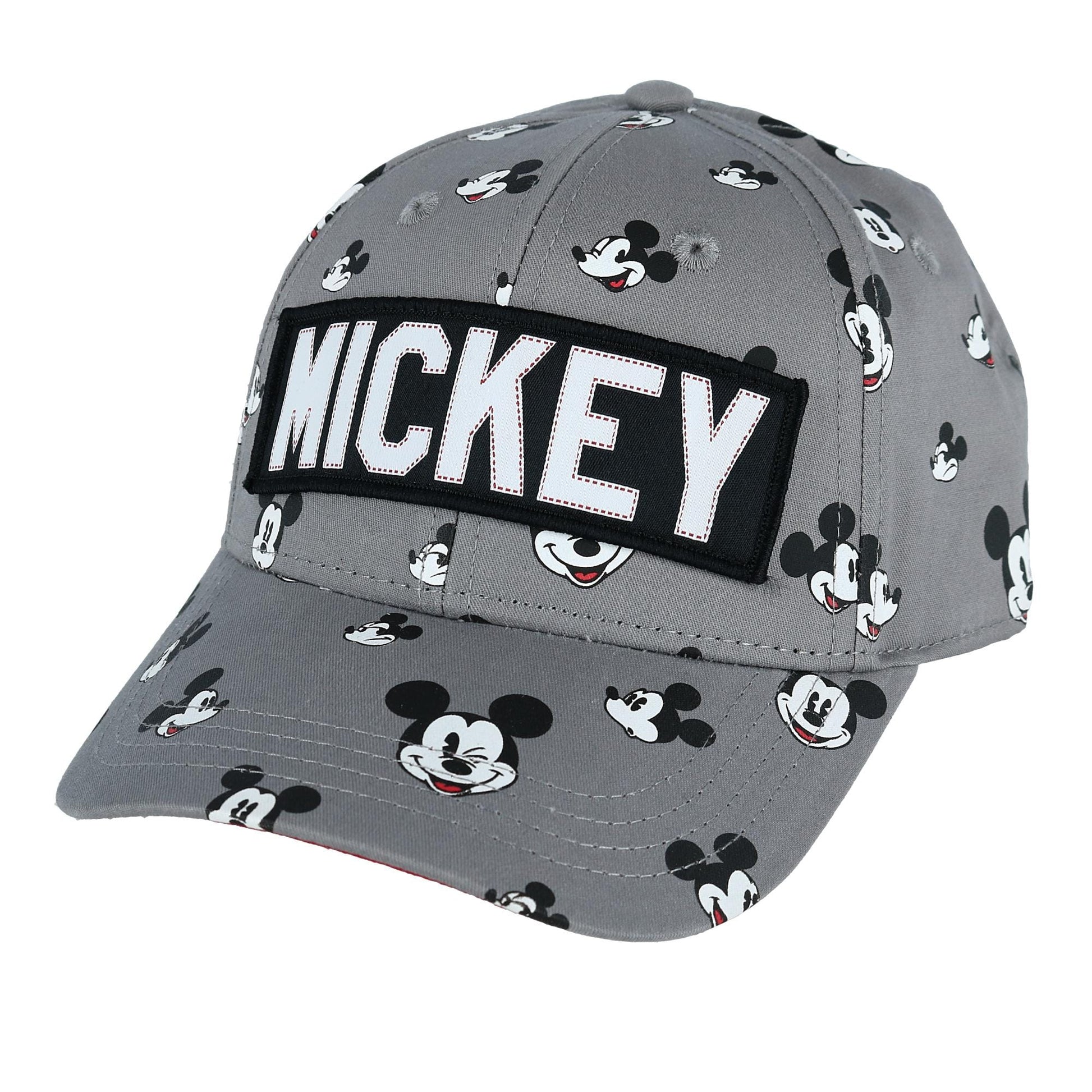 Jerry Leigh Disney Kids' Mickey Mouse Print Baseball Cap - Disney Kids' Mickey Mouse Print Baseball Cap