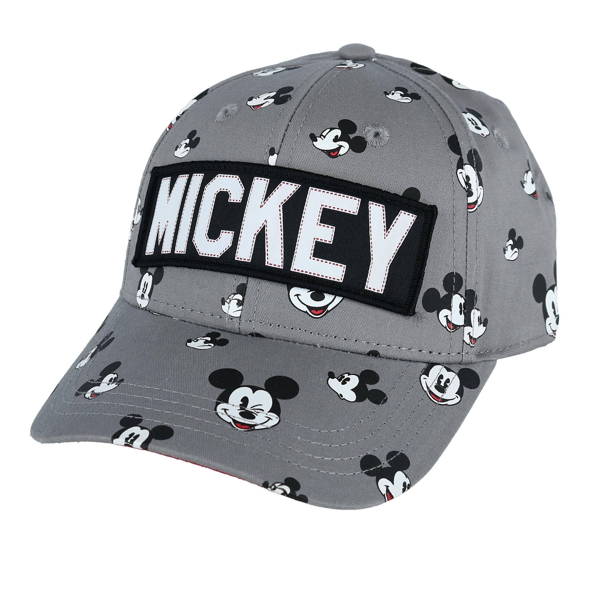 Jerry Leigh Disney Kids' Mickey Mouse Print Baseball Cap - Disney Kids' Mickey Mouse Print Baseball Cap