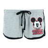 Women's Mickey Mouse Print Lounge Pajama Shorts