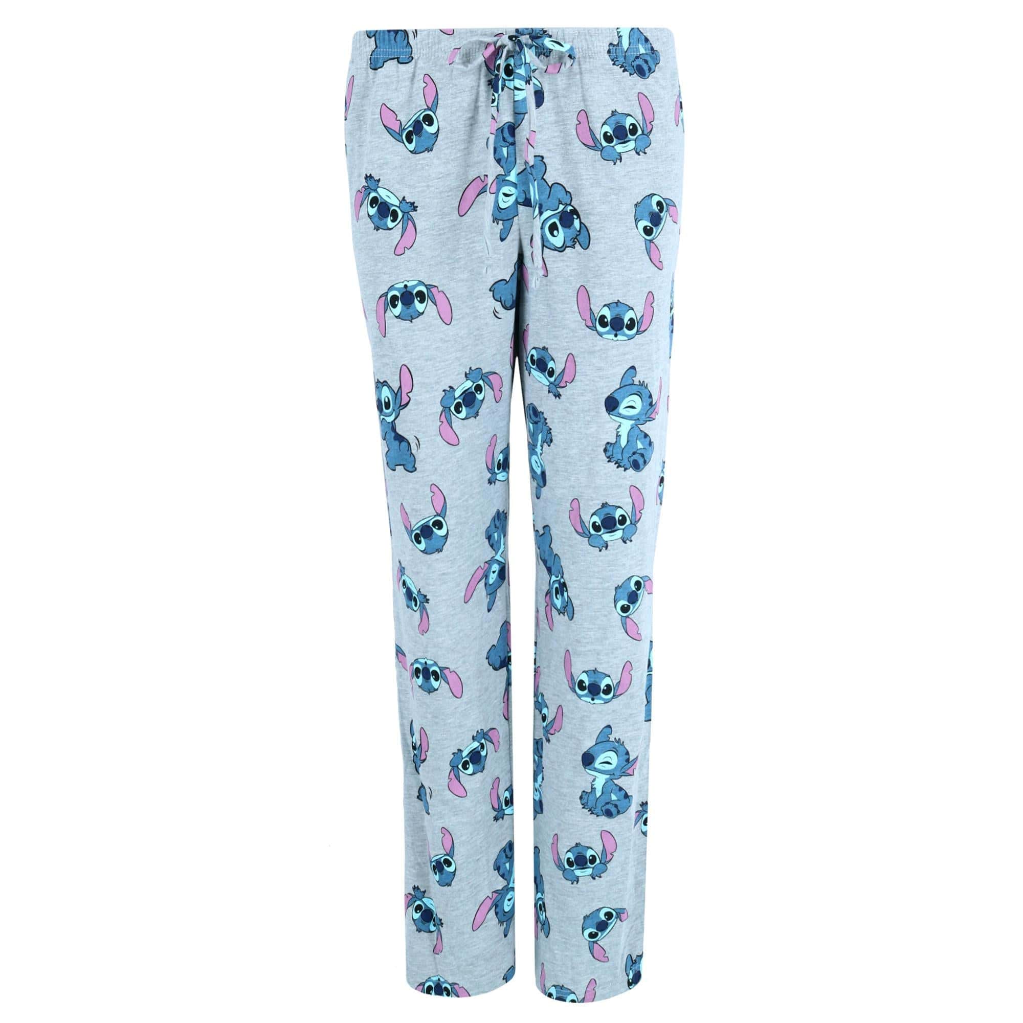 Jerry Leigh Women's Stitch Tank and Lounge Pant Pajama Set - Grey