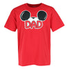Men's Big and Tall Mickey Mouse Dad Family T-Shirt