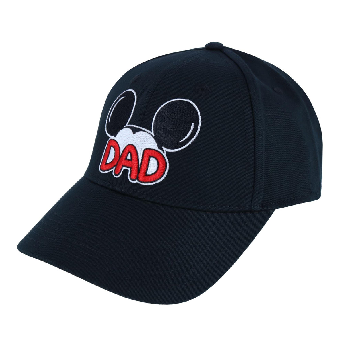 Jerry Leigh Disney Men's Mickey Mouse Dad Baseball Cap - Black