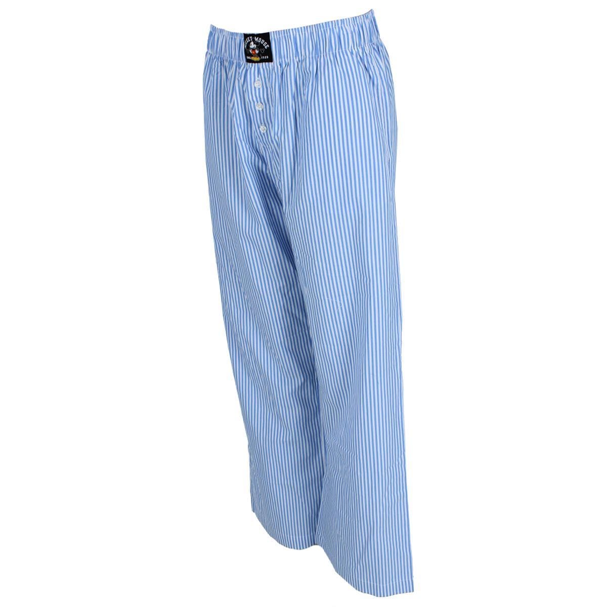 Jerry Leigh Women's Mickey Mouse Elevated Woven Pant - Blue