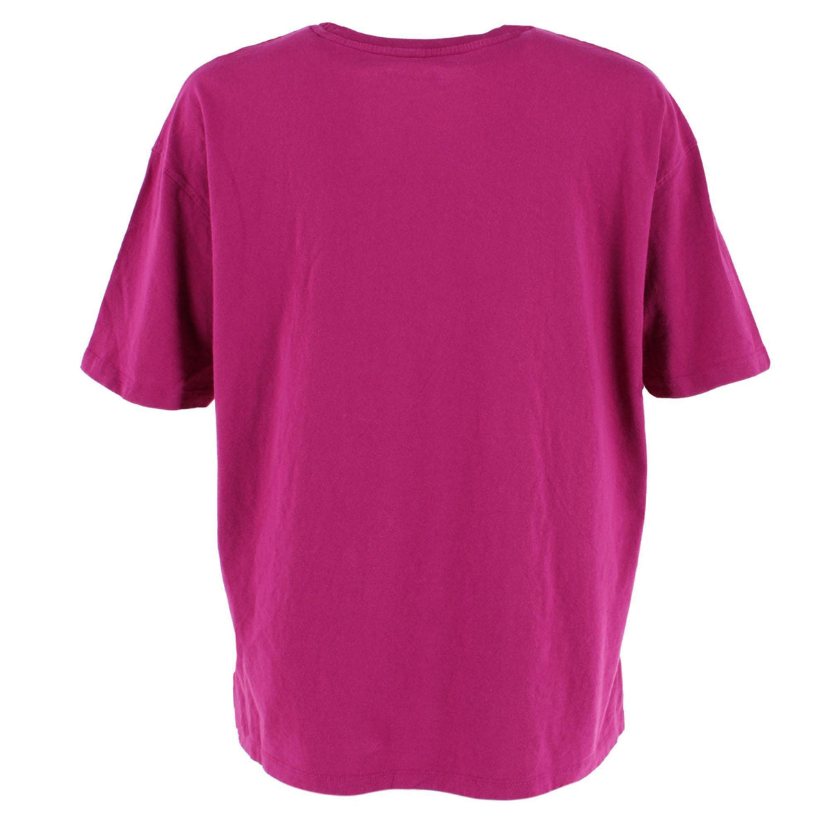 Jerry Leigh Women's Minnie Mouse Script Signature T-Shirt - Magenta