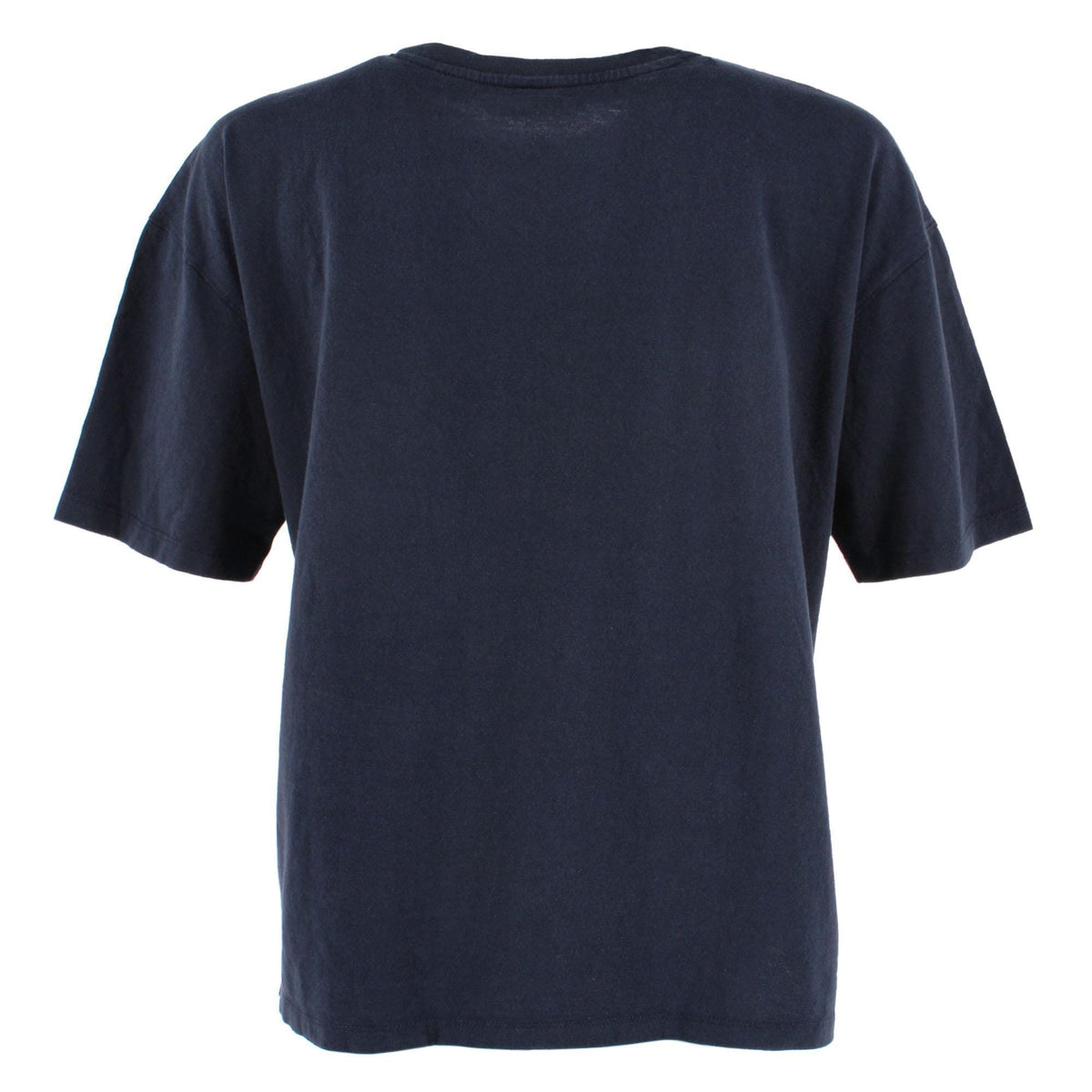 Jerry Leigh Unisex Mickey Mouse Script Signature T-Shirt - Navy