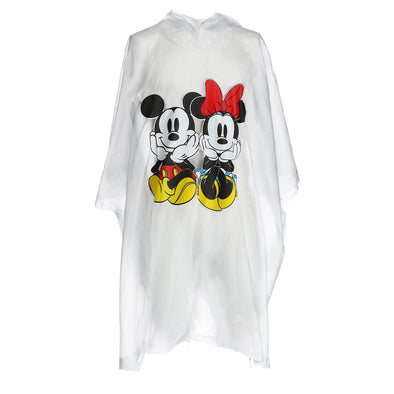 Mickey and Minnie Mouse Rain Poncho