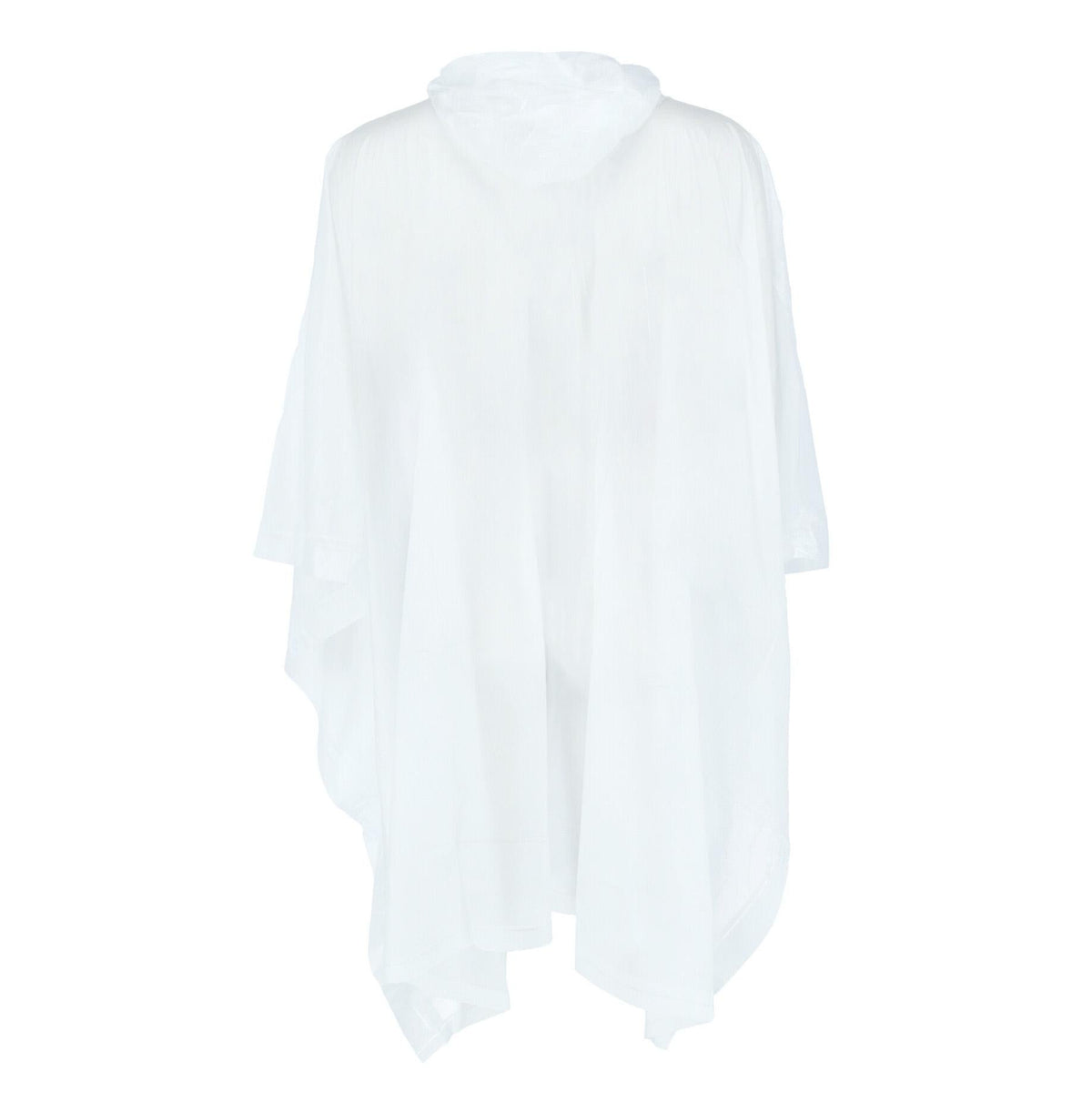 Jerry Leigh Adult's Stitch Print Rain Poncho - Clear